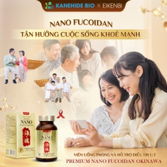 Viên Uống Phòng & Hỗ Trợ Điều Trị Ung Thư Nano Fucoidan Okinawa Kanehide Bio x Eikenbi [120 Viên]