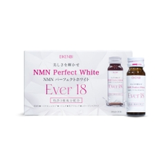 Nước Uống NMN Siêu Kích Trắng NMN Perfect White Ever 18 Eikenbi [10 Chai x 30ml]