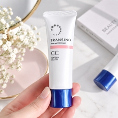 Kem Nền Chống Nắng Transino Tone Up CC Cream Màu Hồng SPF50+ PA++++ 30g