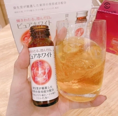 Nước Uống Trắng Da Pure White Shiseido Nhật Bản Chính Hãng [Hộp 10 lọ 50ml]