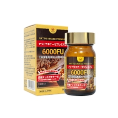 Viên Uống Chống Đột Quỵ Natto Kinase Premium 6000FU Wakenko [60 Viên]