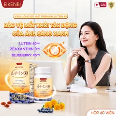 Viên uống bổ mắt, cải thiện thị lực Premium Lutein 60 Eikenbi