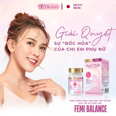 Viên Uống Điều Hoà Nội Tiết Tố Nữ Femi Balance Dr.Josei [60 Viên]