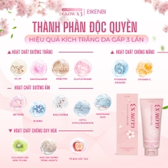 Kem Kích Trắng Body Nâng Tone Glow X3 Eikenbi 200gr