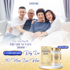 Viên Uống Chống Lão Hóa NMN 38000+ Eikenbi [90 Viên]