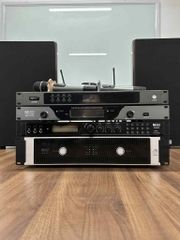 GIÀN LOA FULL BỘ NEKO ( ĐẨY AK 2900 PRO , VANG SỐ DK6000 , MICRO MK600 , LOA FULL TD12 - BASS 30 , QUẢN LÍ NGUỒN CB 588 )
