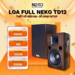 DÀN KARAOKE GIA ĐÌNH NEKO TD 12