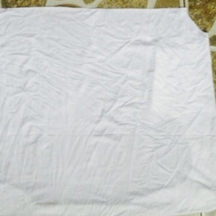 Giẻ lau cotton trắng cỡ to