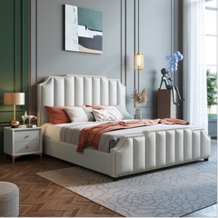 Giường ngủ bọc da đẹp 1,6x2m GNC-02