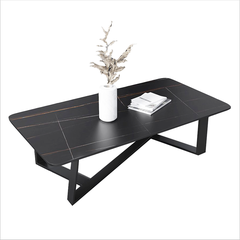 Bàn sofa hình chữ nhật mặt đá chống thấm chống trầy BTS-03