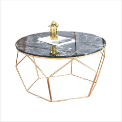 Bàn sofa mặt đá cho phòng khách nhỏ BTS-09