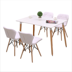Bộ bàn ăn 4 ghế cánh bướm giá rẻ TPHCM BBA-01