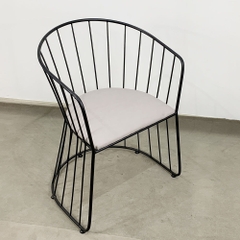 Ghế vòm khung sắt nhiều màu có nệm GCF-18