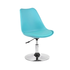 Ghế Eames mâm nâng hạ lưng nhựa có nệm GCF-16