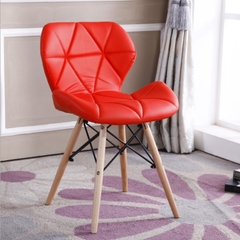 Ghế cafe - Ghế phòng ăn bọc nệm da tam giác GCF-05