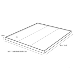 Giường bệt tatami phong cách Nhật Bản GNG-06