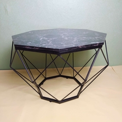 Bàn sofa kim cương mặt đá khung sắt sơn tĩnh điện BTS-19