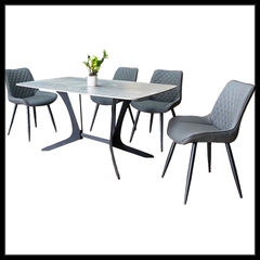 Mẫu bàn ăn đẹp 4 ghế hiện đại BBA-60