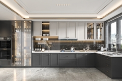 Tủ bếp hiện đại sang trọng TB-16