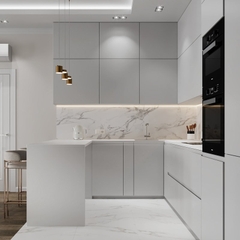 Tủ bếp gỗ công nghiệp TB-01