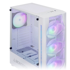 Case Montech X1 White (Tặng 4 Fan RGB)