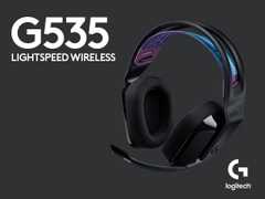 Tai nghe Logitech G535 Lightspeed Wireless Gaming Black