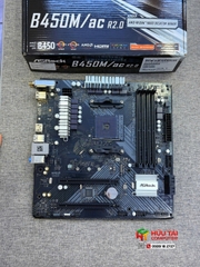 MAINBOARD ASROCK B450M/AC wifi, DDR4