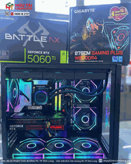 FULL PC HTC GAMING Huntkey S980 RTX 5060Ti (B760M , i7 12700K, RAM 32GB, SSD 500GB, PSU 750W, RTX 5060Ti )