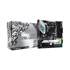 Mainboard ASROCK B550M STEEL LEGEND (AMD B550, Socket AM4, m-ATX, 4 khe RAM DDR4)