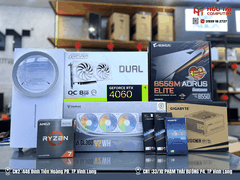 FULL PC HTC GAMING NEXUS 1 (B550, R7 5700X3D, RAM 32GB, SSD 1TB, 650W)