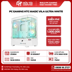 PC Gaming HTC MAGIC VILA ULTRA WHITE (Z590, CPU i9 10900KF, SSD 512GB, RAM 16GB, NVIDIA RXT 3060, PSU 750W)