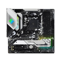 Mainboard ASROCK B550M STEEL LEGEND (AMD B550, Socket AM4, m-ATX, 4 khe RAM DDR4)