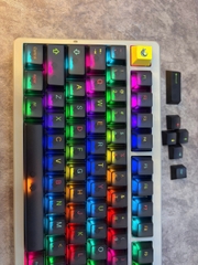 AULA NOVA75 (3527) BÀN PHÍM CƠ GAMING 3 MODE (Phiên bản màu Đen/ Dream Sakura Switch)