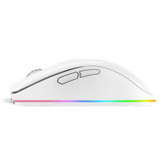 Chuột DareU EM908 ARTIC White RGB