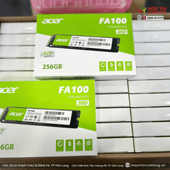 SSD Acer FA100 256GB (NVMe PCIe/ Gen3x4 M2.2280/ 1950MB/s/ 1300MB/s)