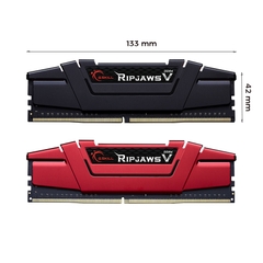 RAM DESKTOP GSKILL RIPJAWS V (F4-3200C16S-16GVK) 16GB (1X16GB) DDR4 3200MHZ