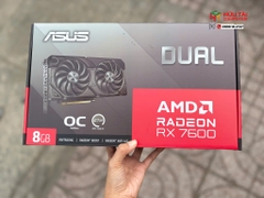 Card màn hình AMD Radeon RX 7600 ASUS Dual EVO OC | 8GB GDDR6, 2048 SP, 550W
