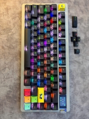 AULA NOVA75 (3527) BÀN PHÍM CƠ GAMING 3 MODE (Phiên bản màu Đen/ Dream Sakura Switch)
