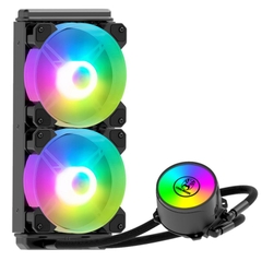 Tản Nhiệt Nước All in One Coolmoon Hanyue 240 Argb – Tự Động Đổi Màu / Đồng Bộ Hub Coolmoon / Mainboard