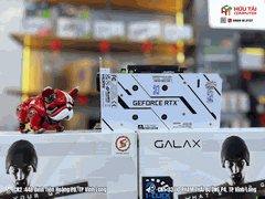 Card màn hình Galax A76D White GF RTX3050 EX (1-Click OC) 6GB GDDR6 35NRLDHPAZTE