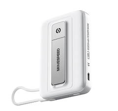 PIN DỰ PHÒNG MOVESPEED TỪ TÍNH MSP16 22.5W 10000MAH, ĐẾ DỰNG, TÍCH HỢP TYPE C, TRẮNG