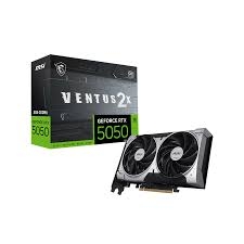 Card màn hình NVIDIA GeForce RTX 5050 MSI Ventus 2X OC | 8GB GDDR6, 2560 CUDA, 550W