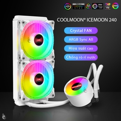 Tản nhiệt nước Coolmoon AR240 WHITE