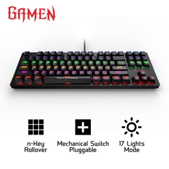BÀN PHÍM CƠ GAMENTITAN II BLACK