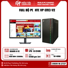 FULL BỘ PC HTC VĂN PHÒNG EM3 V2 (Main B560M H V2, CPU i5-12400, Ram 16GB, SSD 512GB gen 3x4, PSU GX 400W)