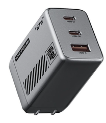 CỦ SẠC NHANH MOVESPEED CG106S 67W, SUPER GAN, XÁM