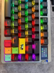 AULA NOVA75 (3527) BÀN PHÍM CƠ GAMING 3 MODE (Phiên bản màu Đen/ Dream Sakura Switch)