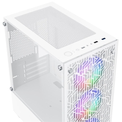 Case Xigmatek NYX Arctic 3F (EN40337) Tặng Kèm 3 Fan Led