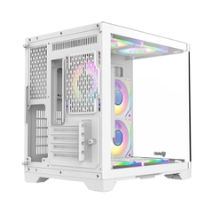 Case máy tính Jetek CSGO2 D.VA2 Trắng | Đen