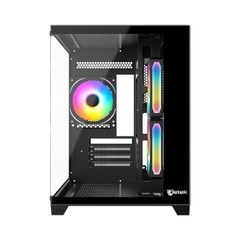 Case máy tính Jetek CSGO2 D.VA2 Trắng | Đen